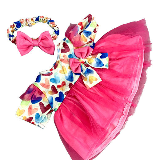 Pink Heart Dress