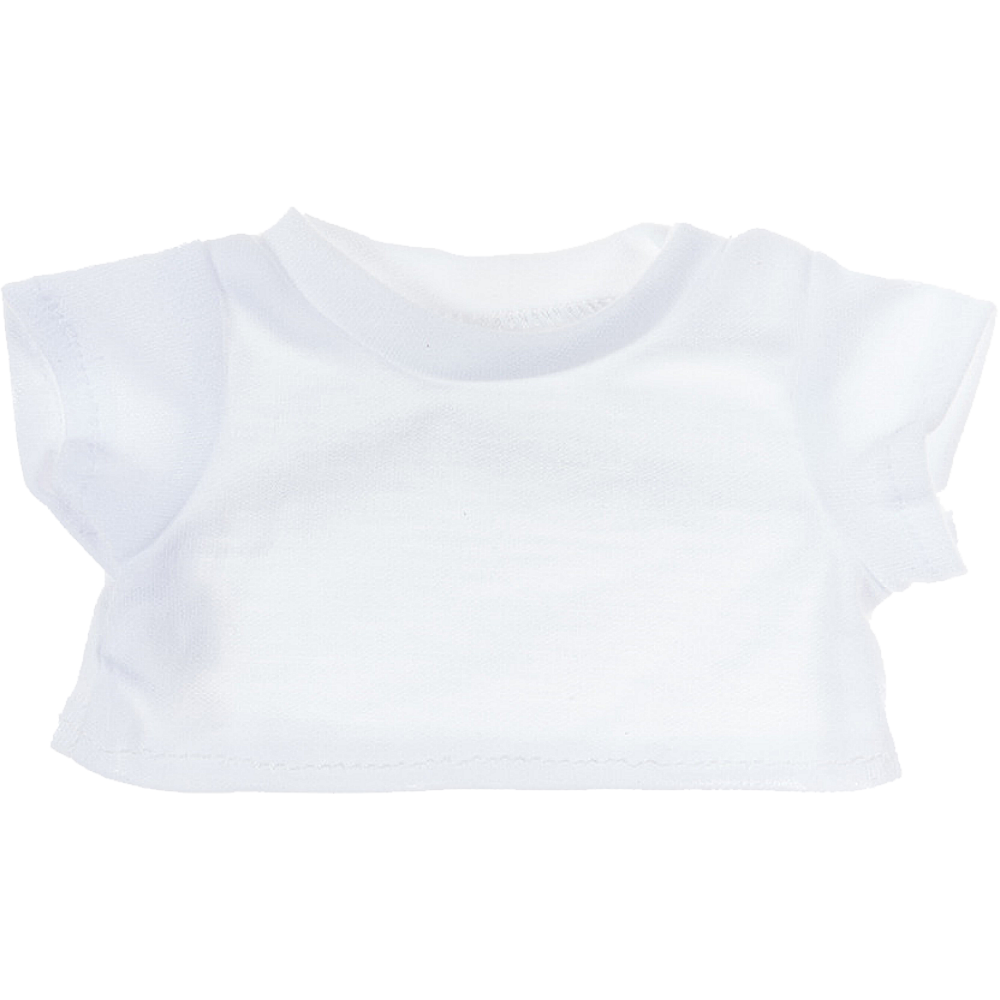 5 x White T-shirts and Textile Pens Set