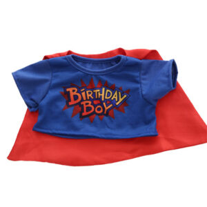 Birthday Boy T-Shirt and Cape