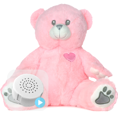 Pink Bear Heartbeat Gift Set