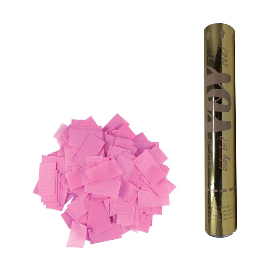White Bear with Pink Bow Gender Reveal Set