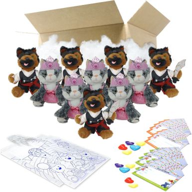 8" Pirates and Princess's Party Pack