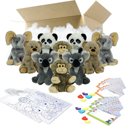 8" At the Zoo Party Pack
