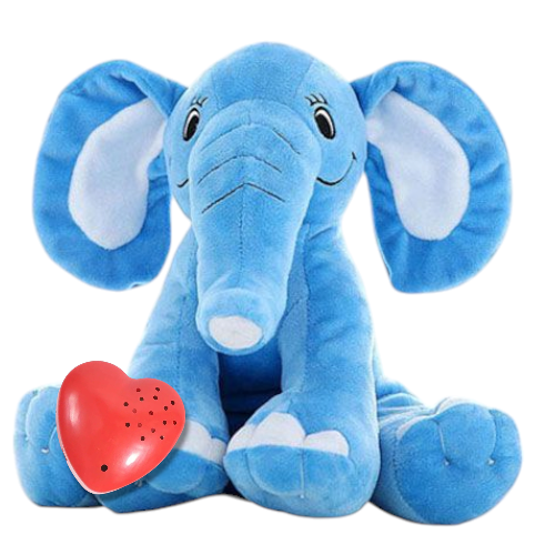 Blue Elephant Heartbeat Gift Set