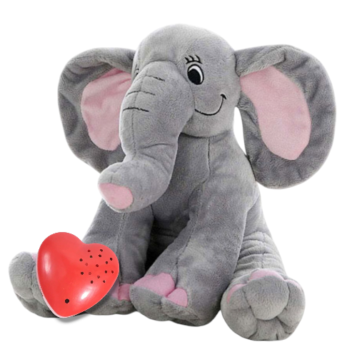 Grey Elephant Heartbeat Gift Set